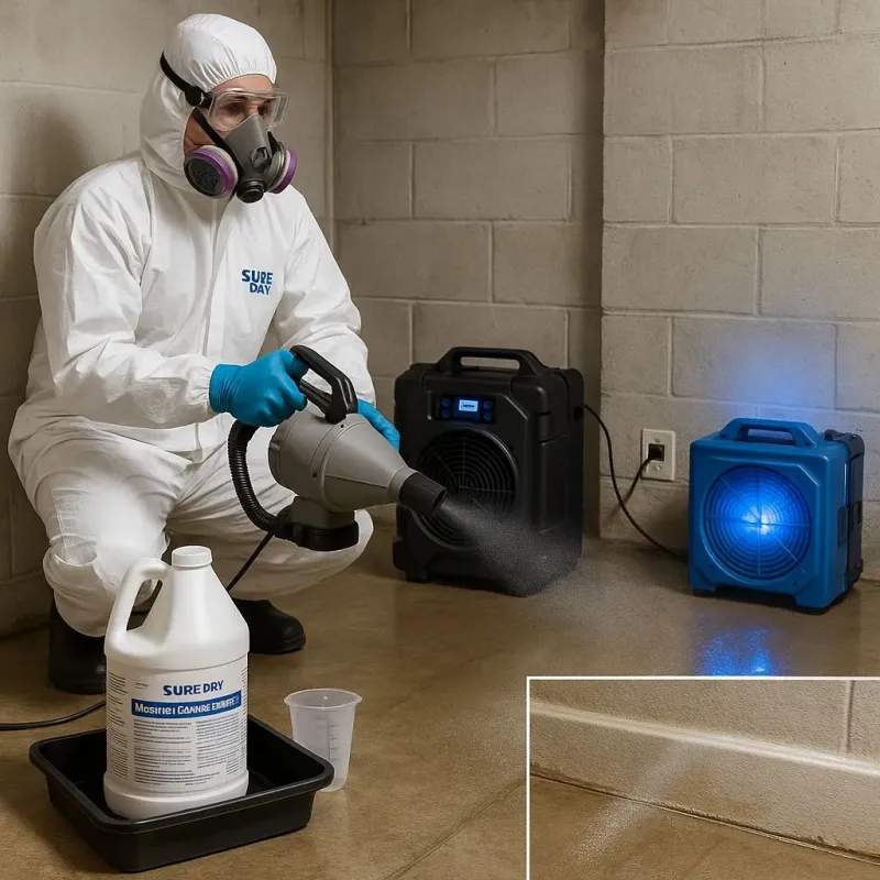 Sanitization and Odor Removal process in Kerens, TX