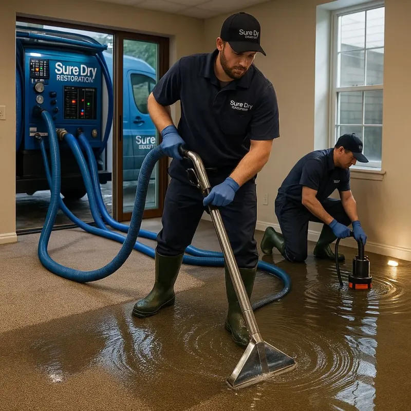 Water Extraction and Removal process in Kerens, TX
